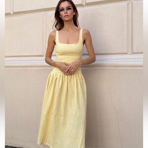 Zara TEXTURED MIDI DRESS